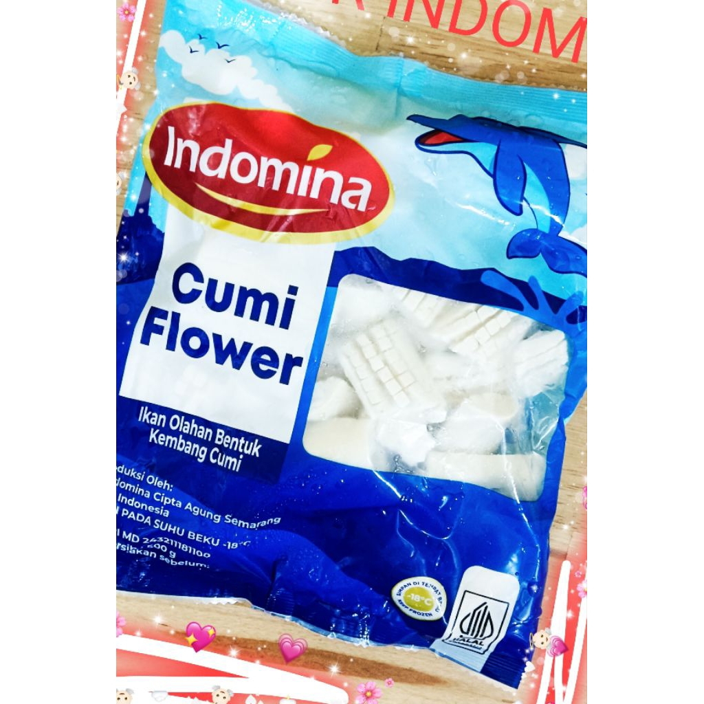 

INDOMINA CUMI FLOWER 500GR/KEMBANG CUMI BERLOGO HALAL