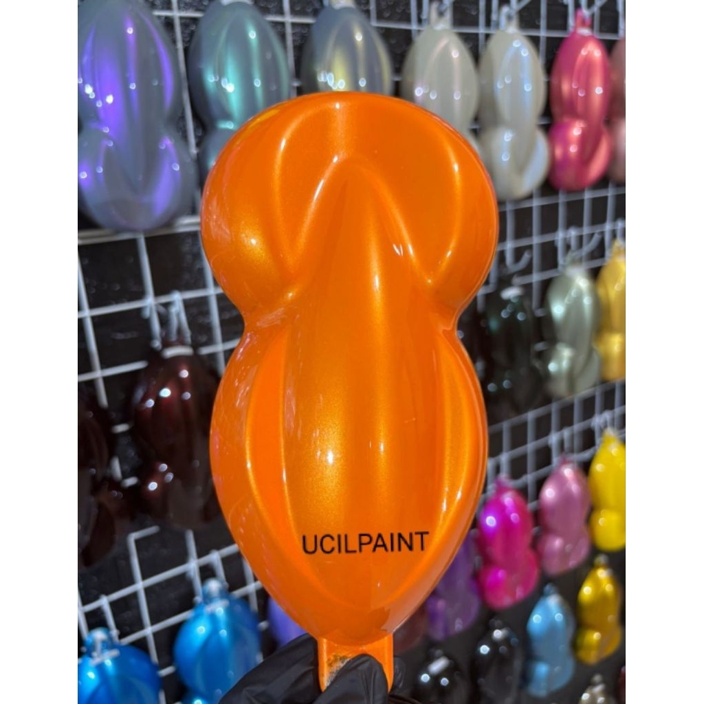 Cat Vivid Orange PU Metalik/Cat Vivid Oren Metalik