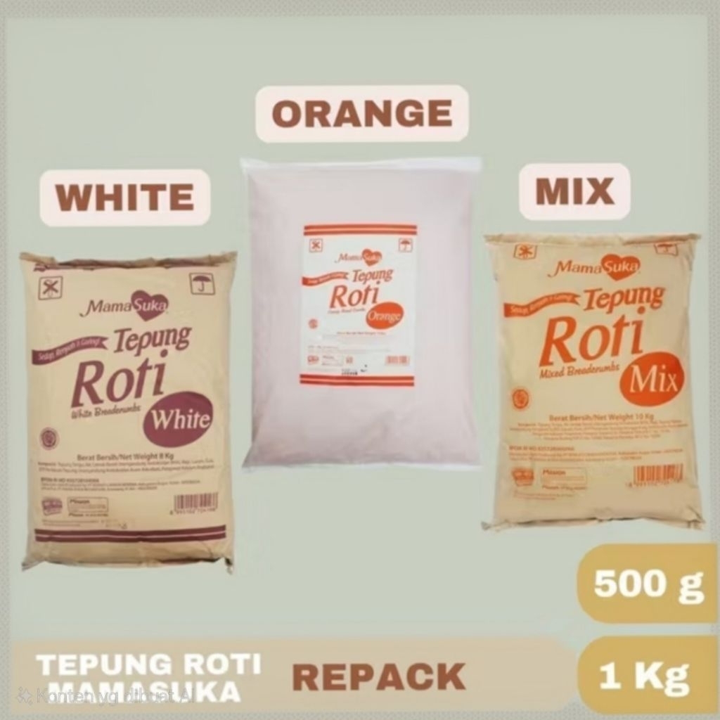 

Mamasuka Tepung Roti Repack 500GR