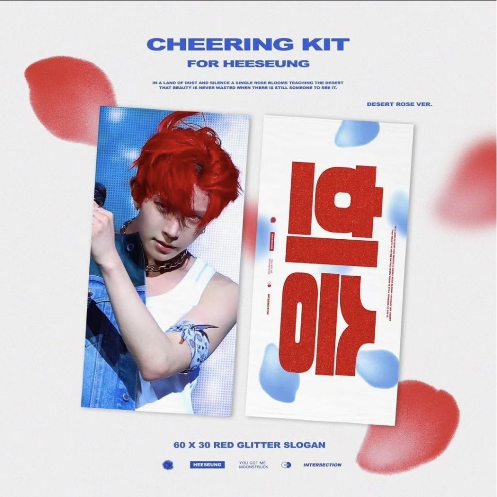 [READY STOCK] CHEERING KIT / SLOGAN FANSITE LEE HEESEUNG ENHYPEN
