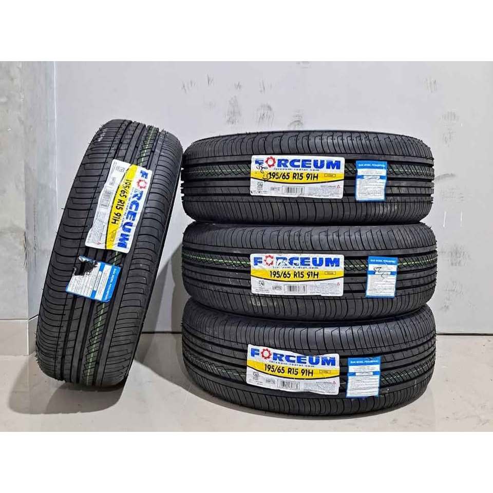Ban mobil ring 15 forceum ecosa 195 65 r15 tubles baru untuk avanza , xenia , grand livina