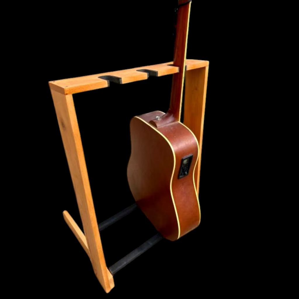 STAND GITAR KAYU/RAK GITAR KAYU MINIMALIS ALL GUITAR