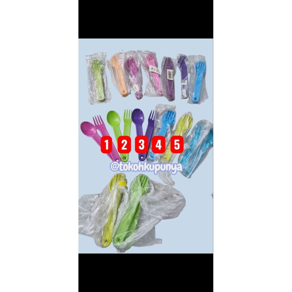 Sendok Tupperware/cutlery Set