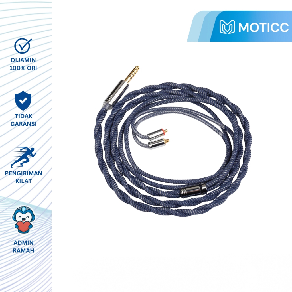 NICEHCK MixPP 6N OCC Copper HIFI Earphone Upgrade Cable QDC MMCX 2Pin