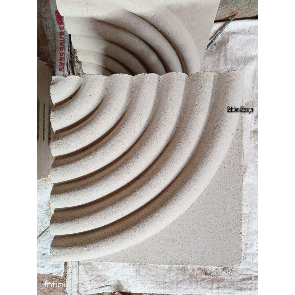 Wall panel beton dinding 3D