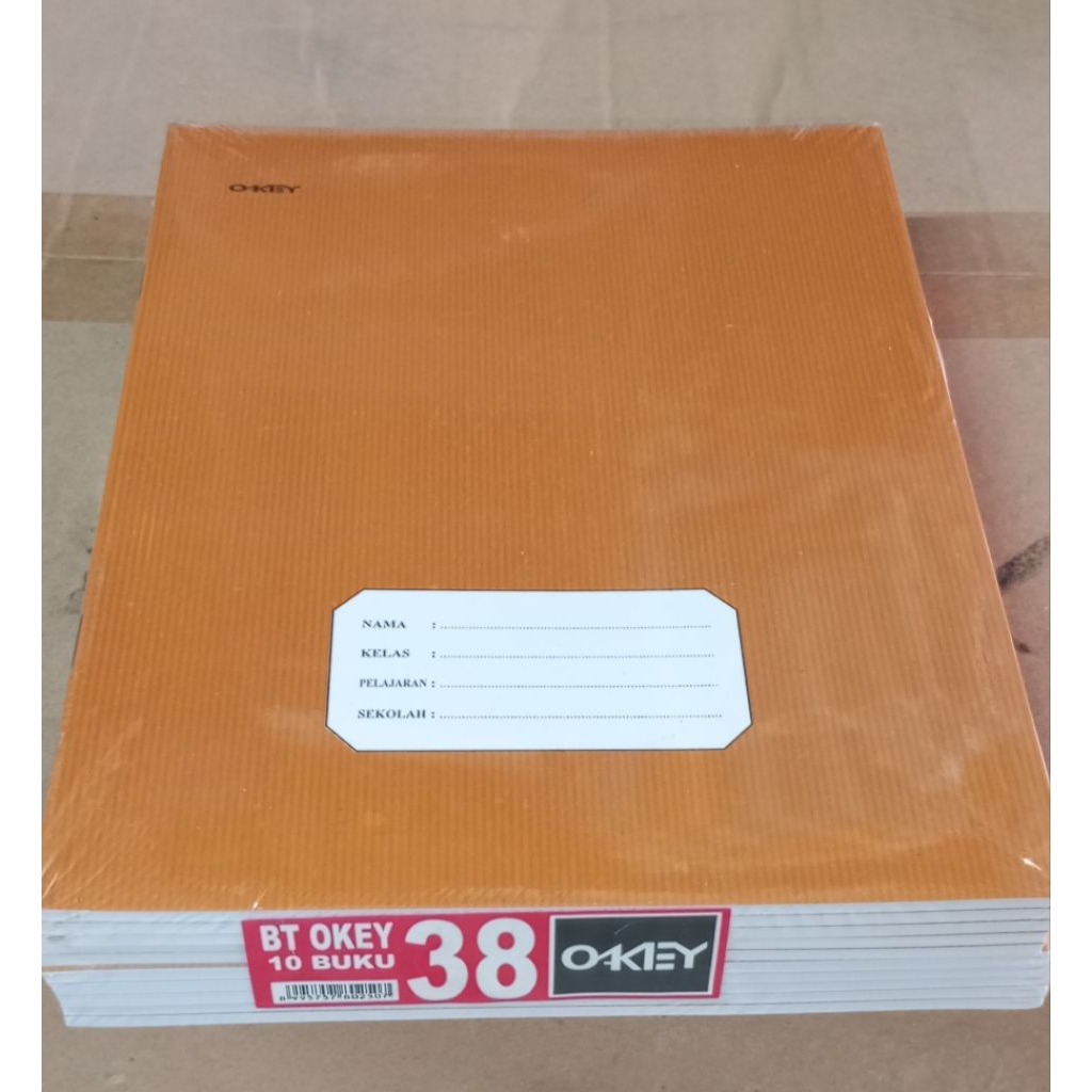 

BUKU TULIS MERK OKEY ISI 38 MOTIF SAMPUL