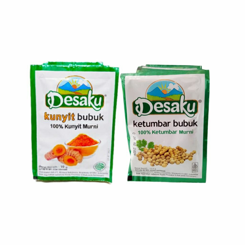 

Desaku Ketumbar Bubuk dan Kunyit Bubuk rencengan