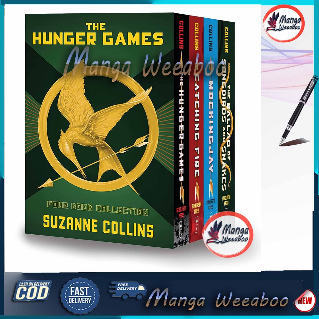 Hunger Games Books Set 1-4 Eng - Manga Weeaboo