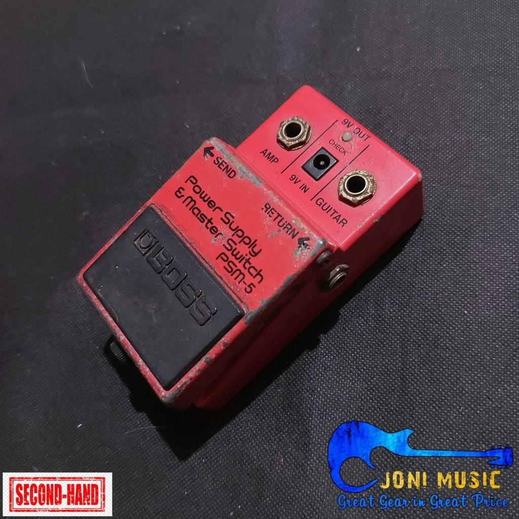 Efek Gitar Boss Power Supply & Master Switch PSM-5