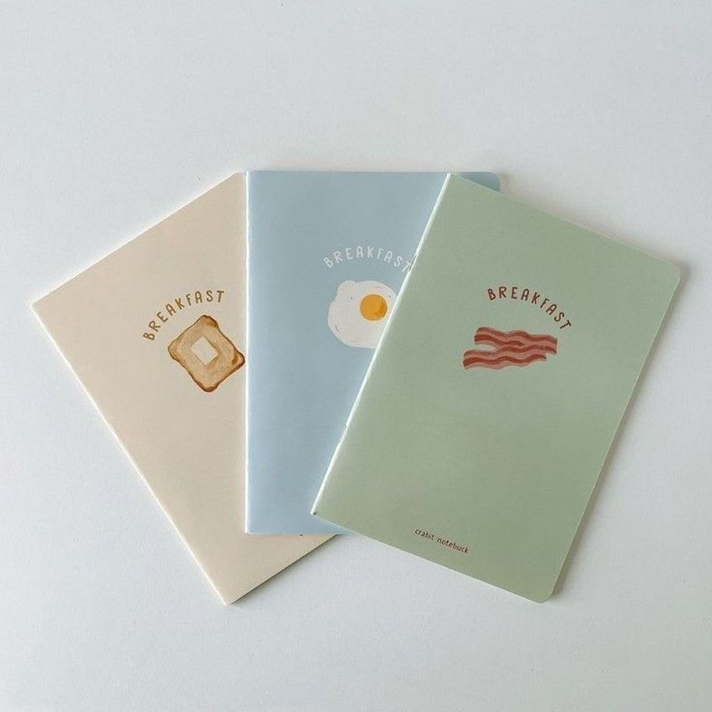 

buku tulis sekolah breakfast | buku tulis a5 bergaris | buku motif