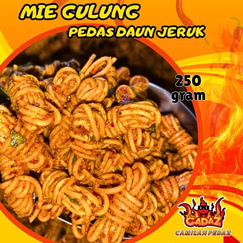 

MIE GULUNG SULTAN CIKRUH PEDAS DAUN JERUK 250 GRAM