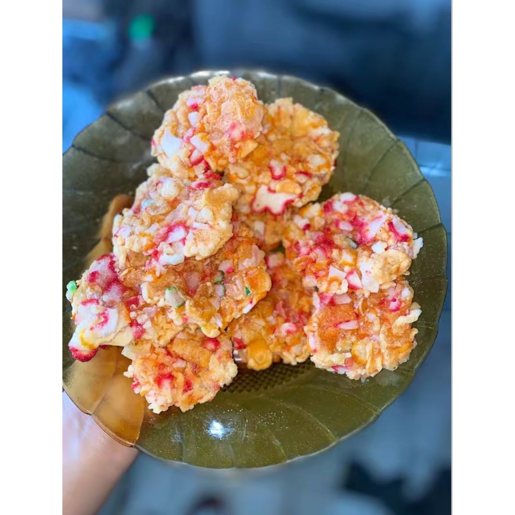 

Cipuk Aci kerupuk bentuk koin isi 10