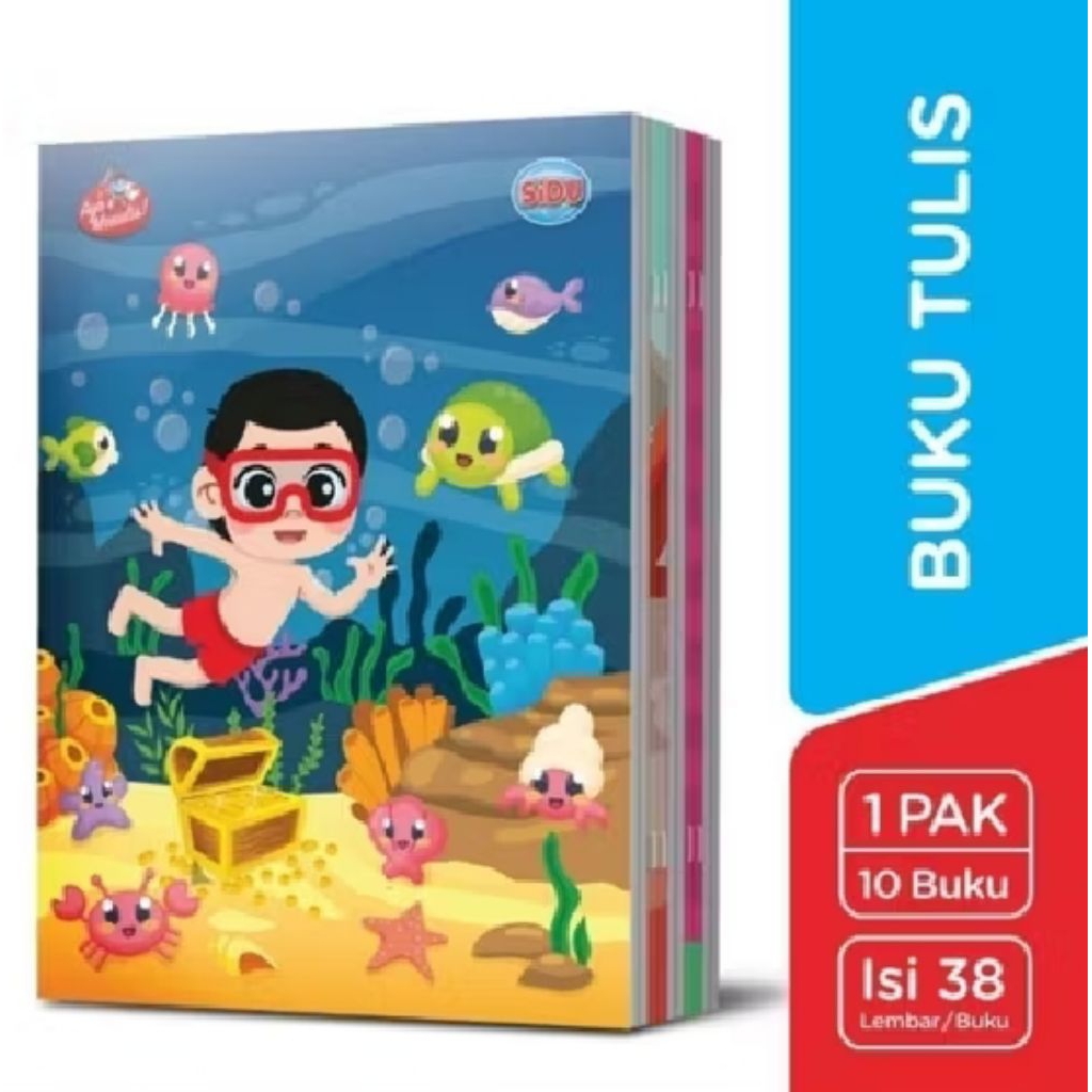 

Buku Tulis Sidu 58 Lembar 1Pack (10pcs)