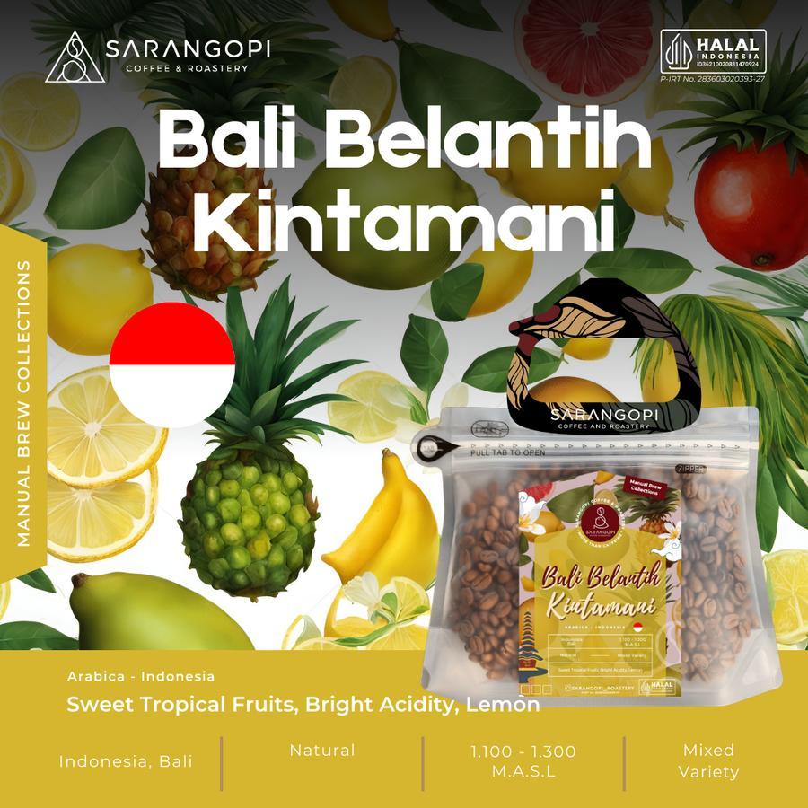 

Trosten x Sarangopi Roastery Coffee Beans Bali Belantih Kintamani Florange FW @200 gr
