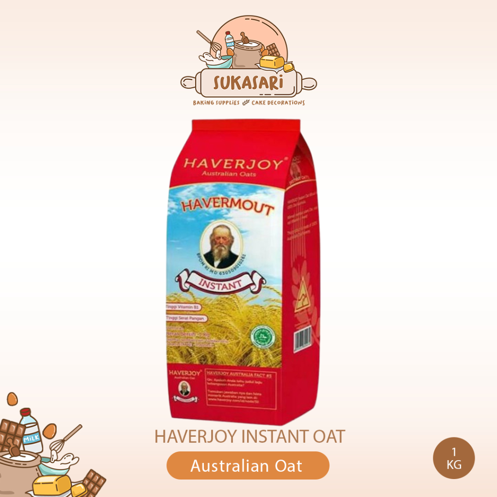 

Haverjoy Instant Oat 1kg Havermout Australian Oat Oatmeal