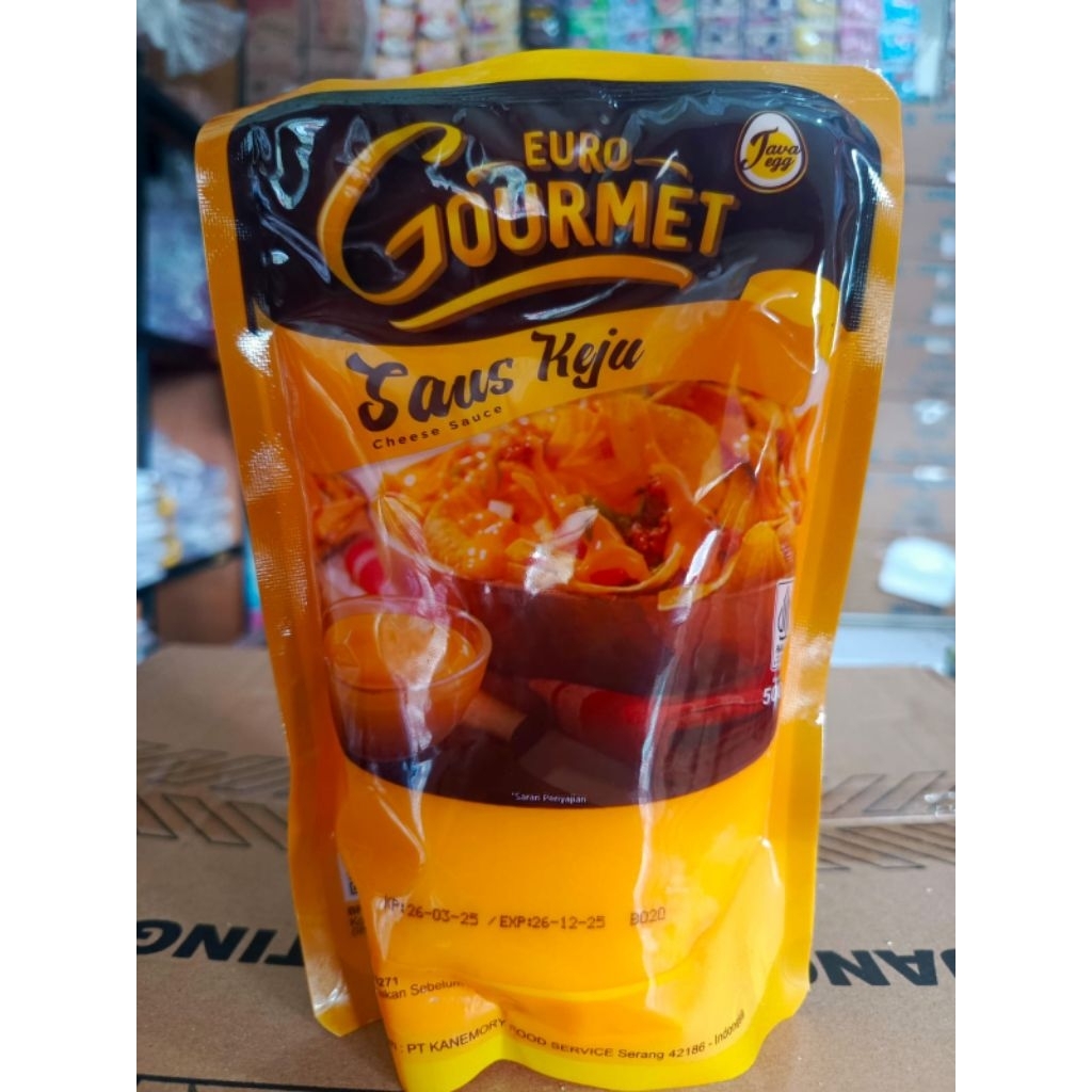 

Saus keju gourmet kemasan 250gr