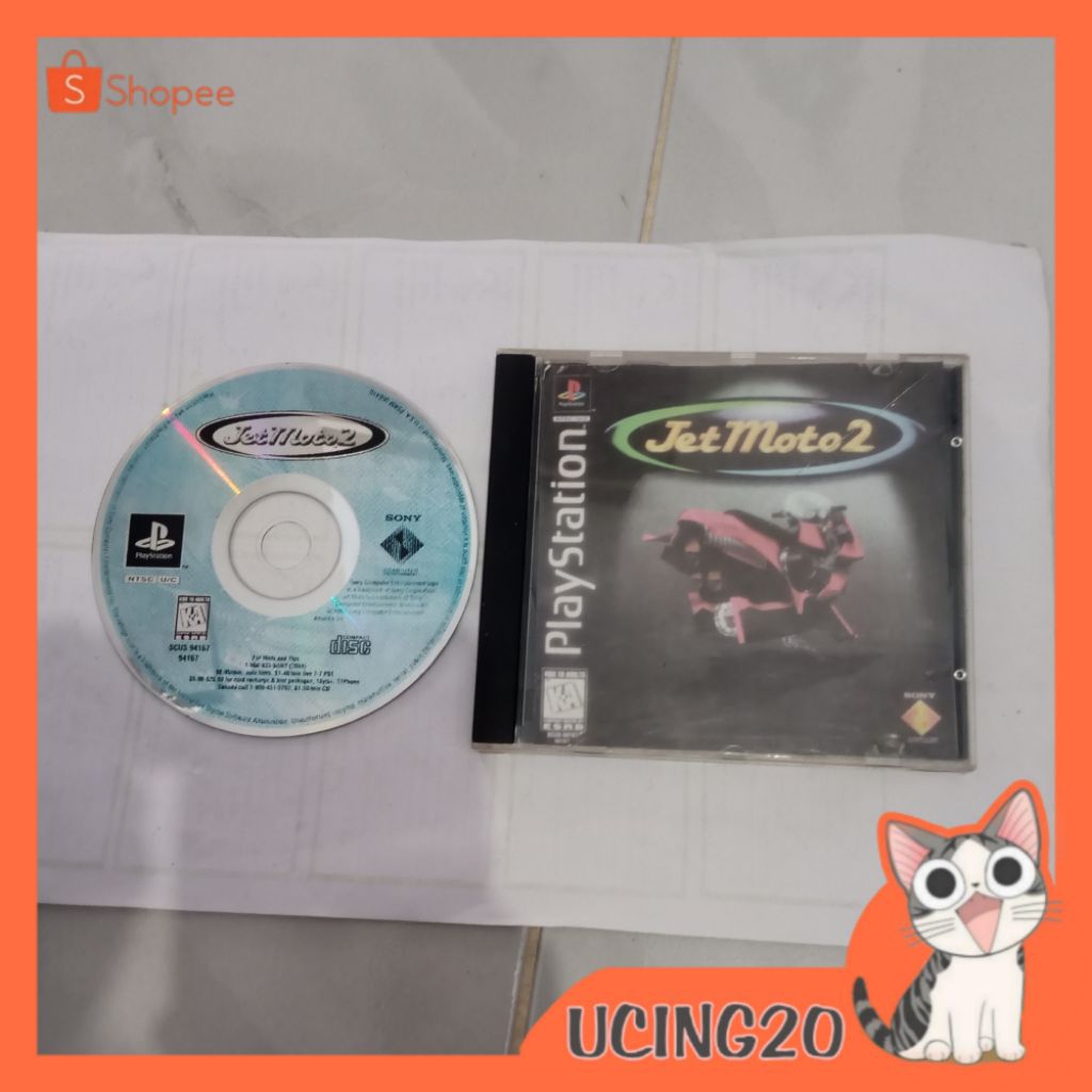 jet moto 2 kaset PS1