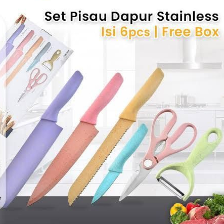 Stainless Steelb Corrugated Kitchen Knife