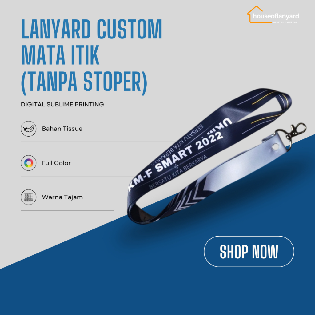 

Tali Lanyard Custom Mata Itik Tanpa Stoper Bahan Tissue Lanyard Kpop Korean Wave