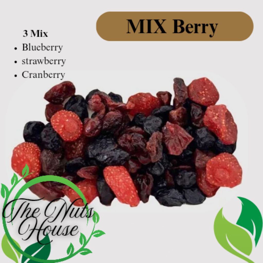 

3 Mix Berries (Strawberry, Blueberry, Cranberry)