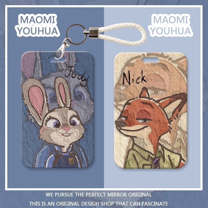 

Zootopia for Kardus KTP Motif karakter Anime, Tempat Kartu Photo Card & ID, Desain Kawaii Gaya Jepang untuk Fans Unisex, sekolah, kantor, perjalanan, koleksi anime