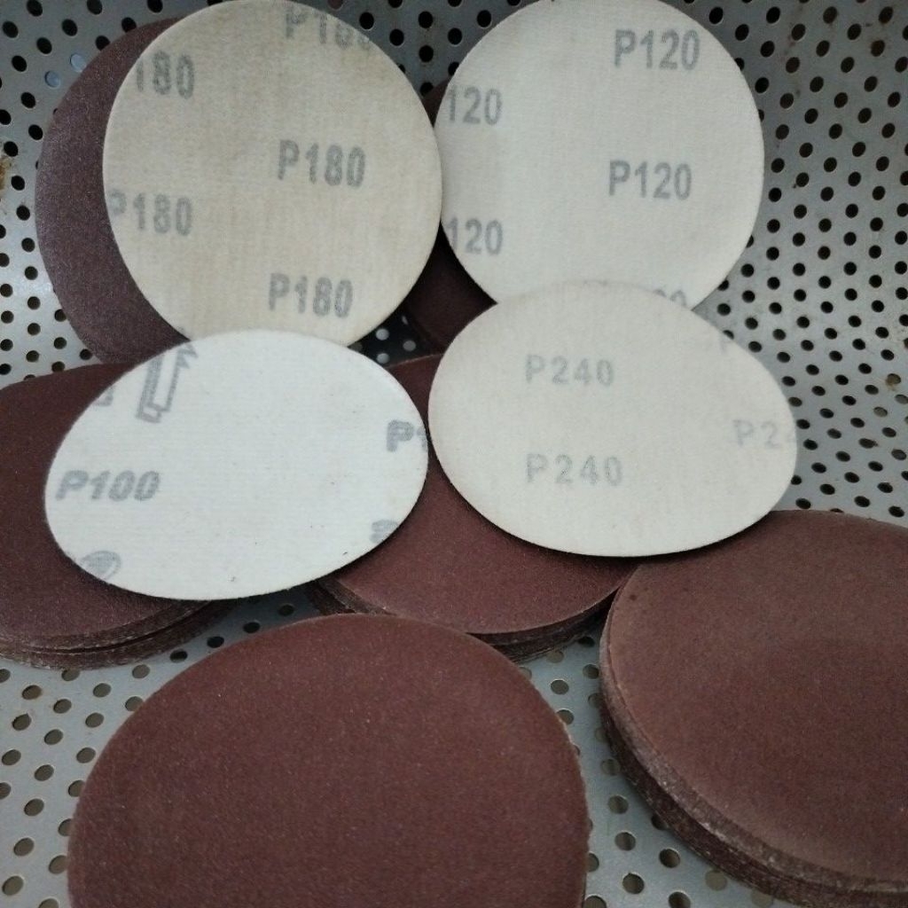 20 pc Amplas bulat halus dan kasar