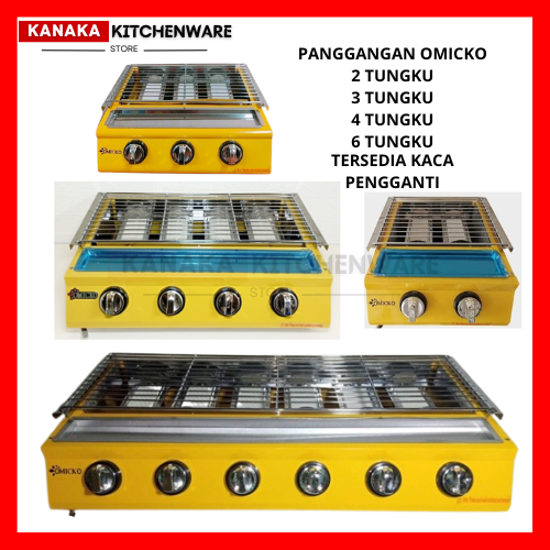 PANGGANGAN SOSIS OMICKO / EASTON / GAS ROASTER / PANGGANGAN GAS UNTUK AYAM BAKAR IKAN BAKAR