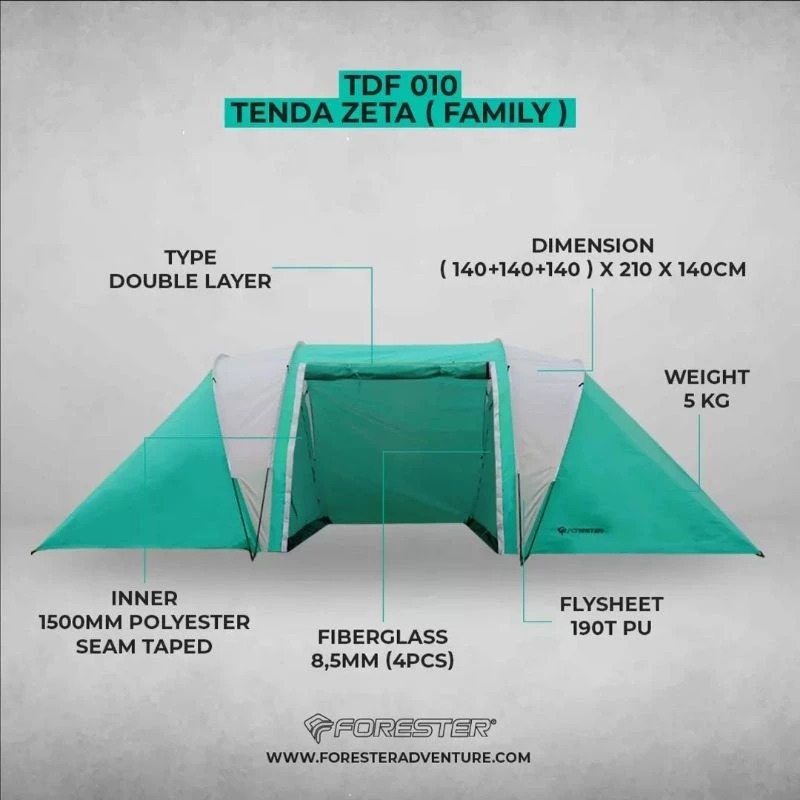Forester TDF 010 Tenda Forester Zeta