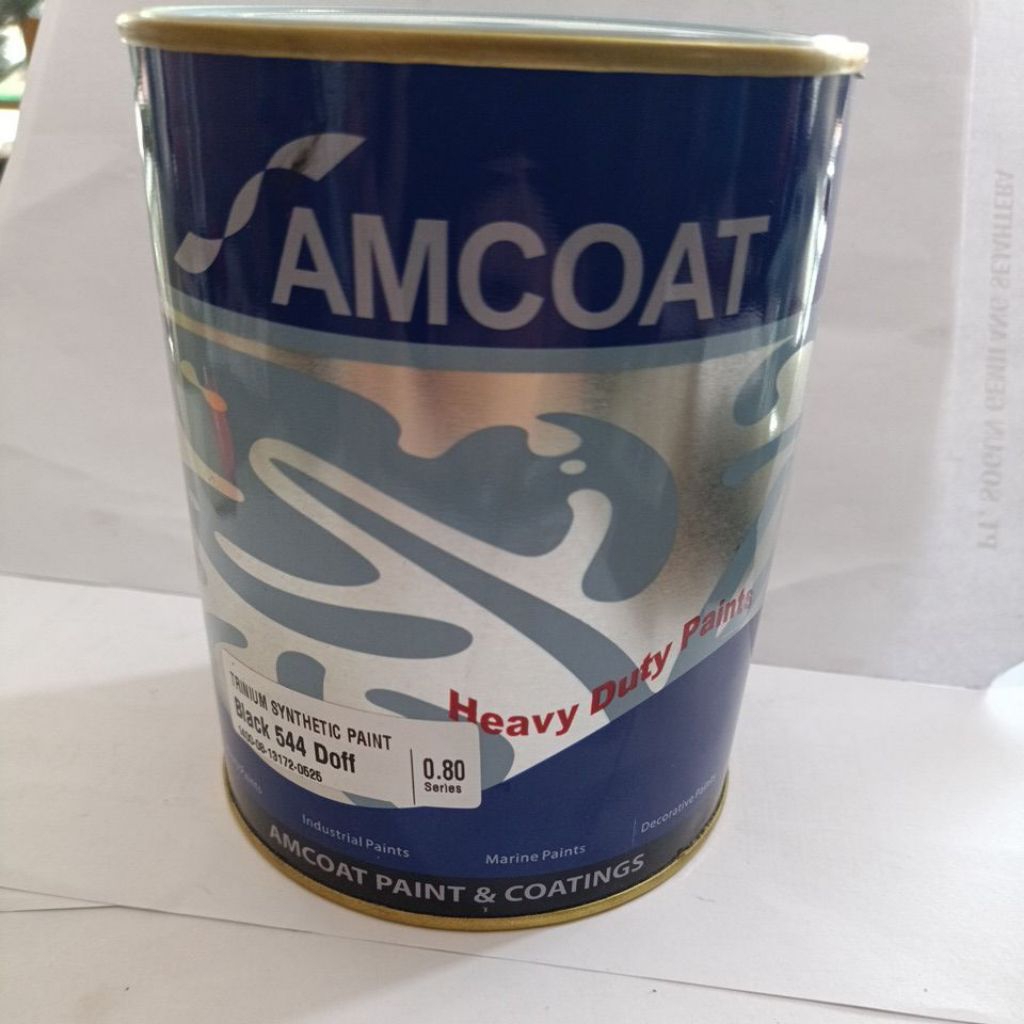 

cat minyak hitam doff 1 kg amcoat
