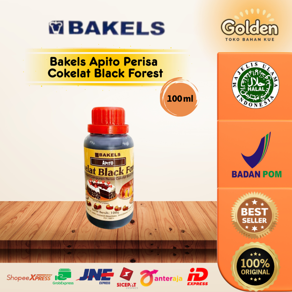 

Apito Perisa Cokelat Black Forest