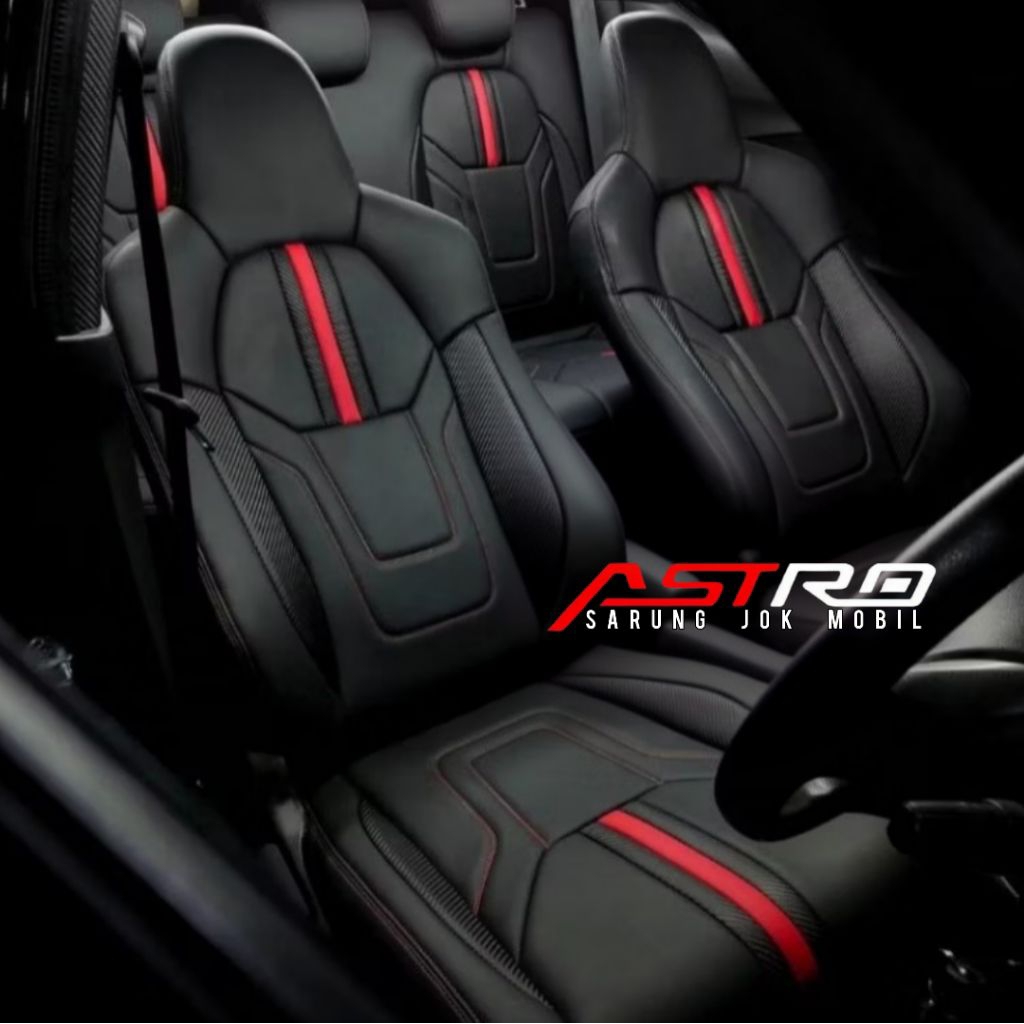 sarung jok mobil Brio Satya Brio RS full semua jok depan belakang