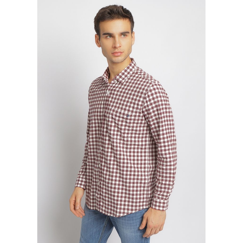 Kemeja Lois KLL381 Kemeja Panjang Kemeja Kerja Kemeja Formal Kemeja Pria Original Lois