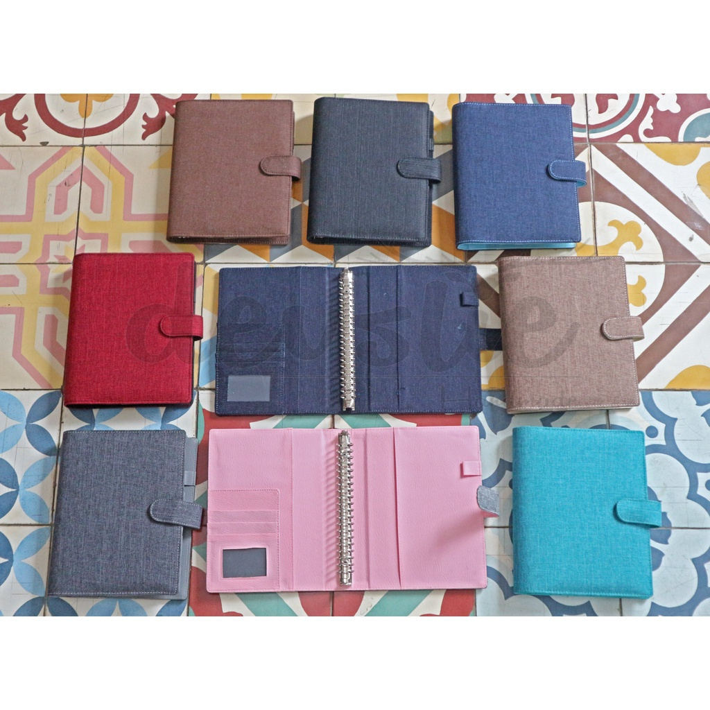 

Felicita - Binder A5 BAHAN LINEN DAN JEANS