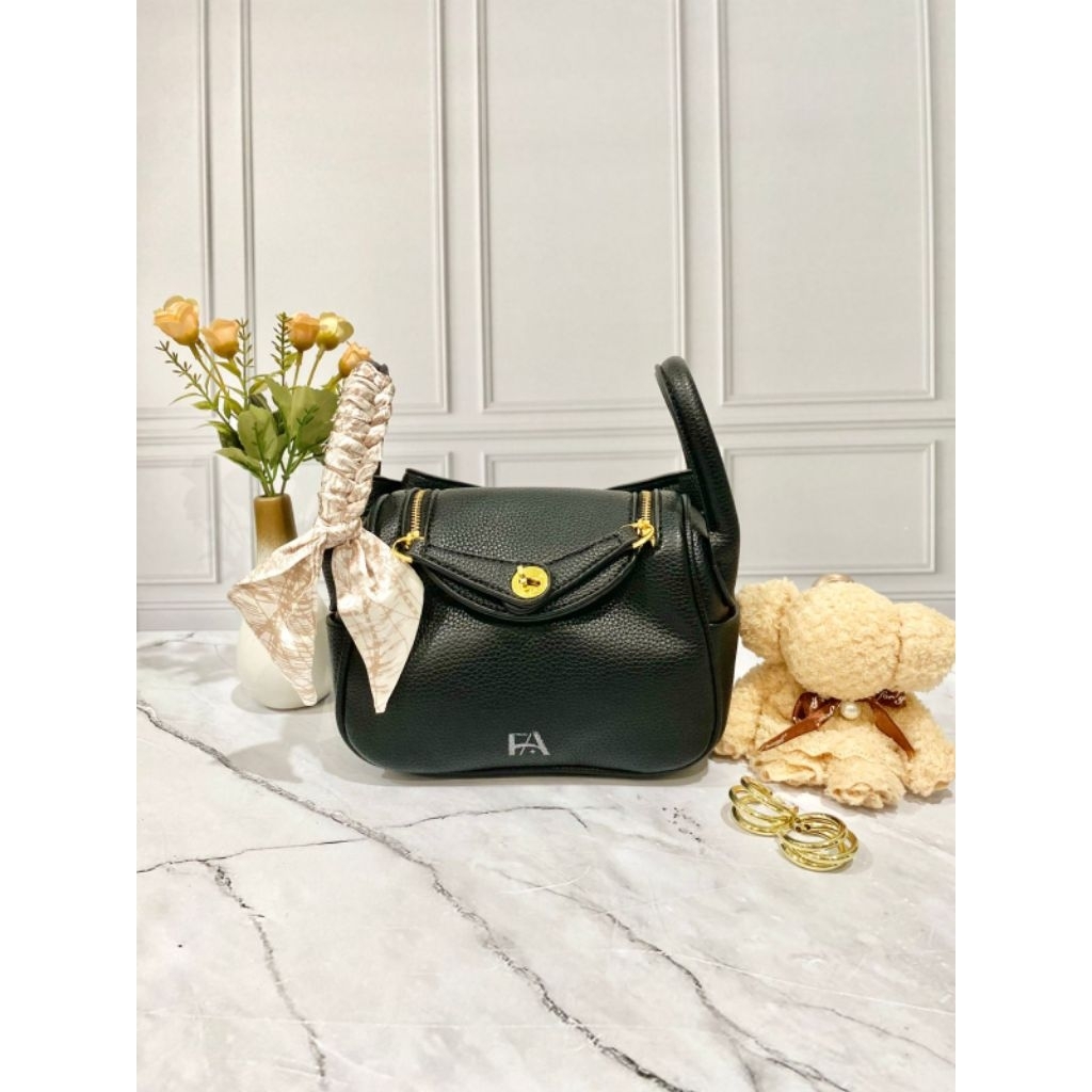 French Atelier Angelica Bag Tas Selempang Wanita Black
