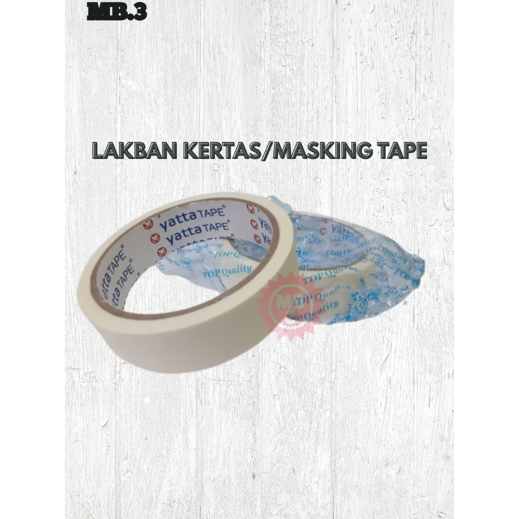 

MB3 - MASKING TAPE | LAKBAN KERTAS | MERK YATTA