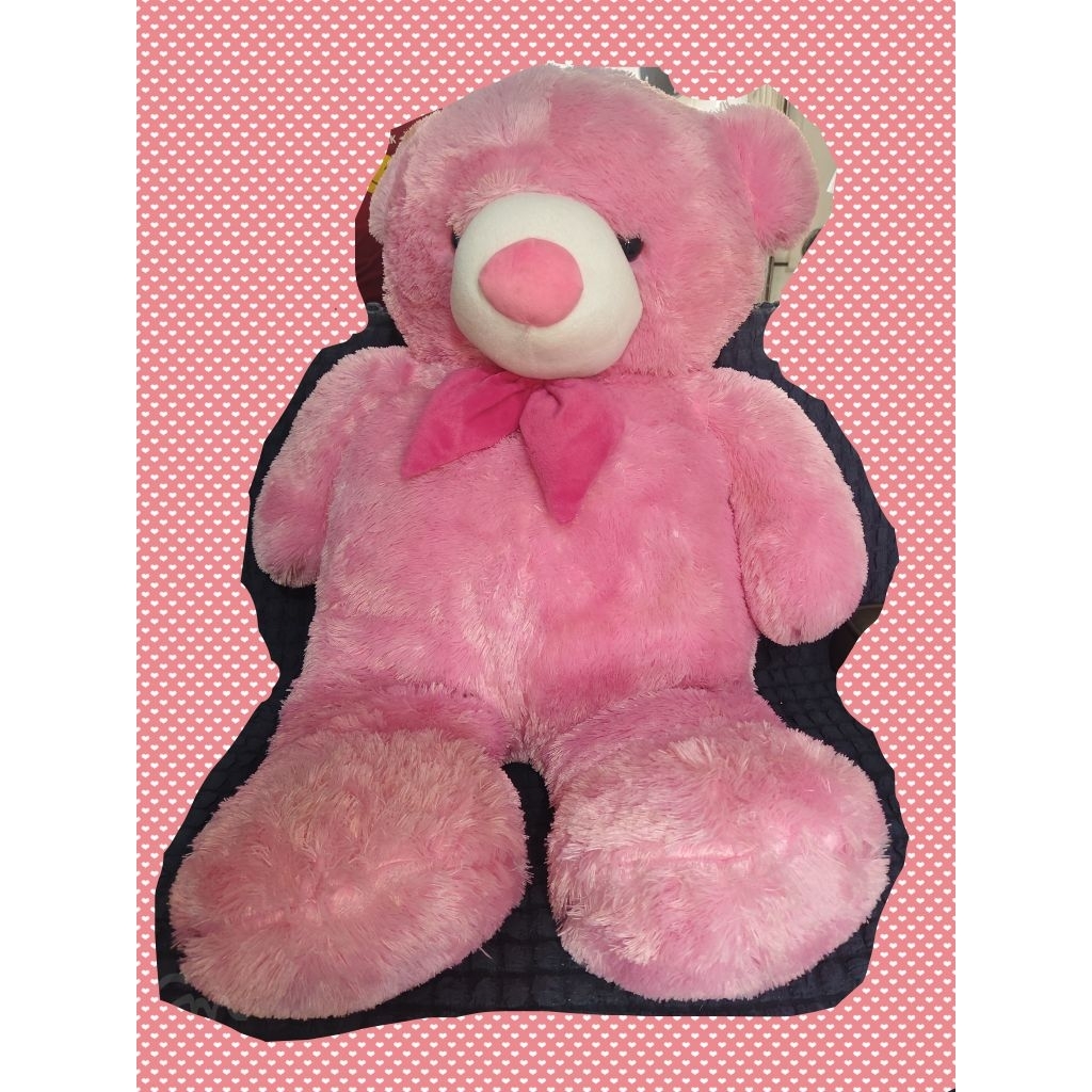 Boneka Teddy Bear Pita Pink JUMBO