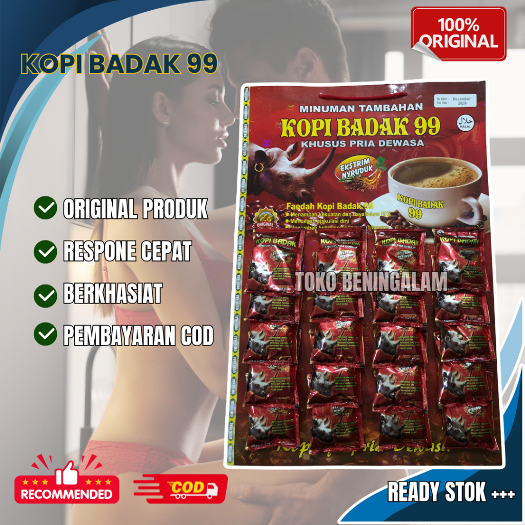 

Kopi Papan Badak 99 Original 20 Sachet