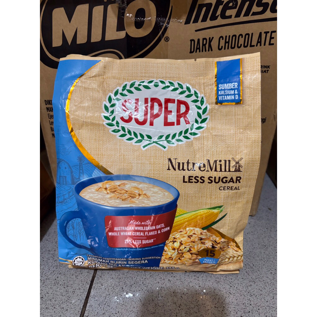 

Super Nutremilk Less Sugar
