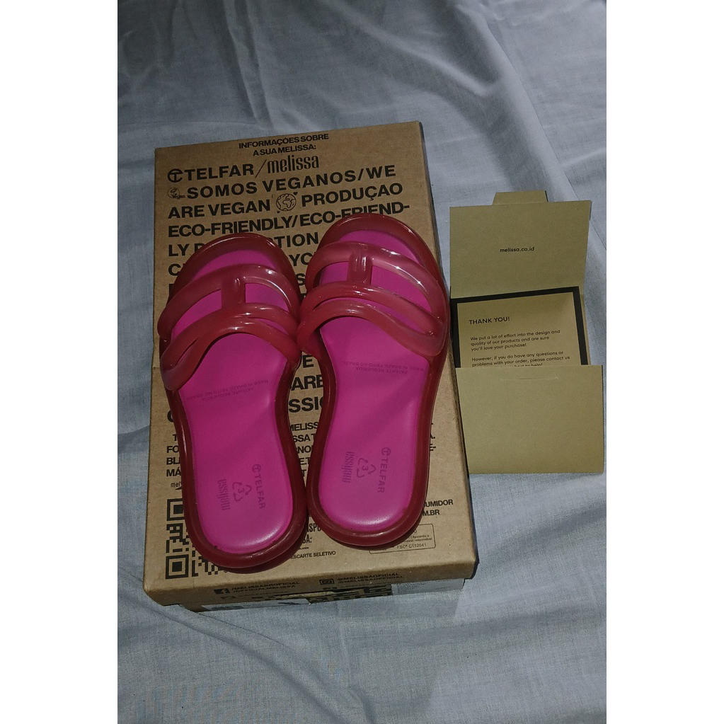 preloved sendal melissa telfar