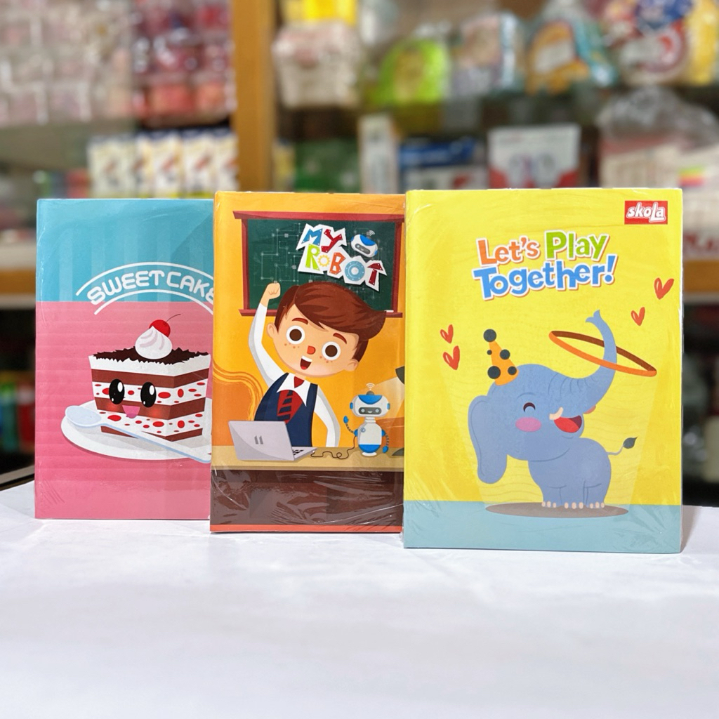 

Buku Tulis SKOLA by SiDu Isi 38 58 Buku Sekolah [1 PACK]