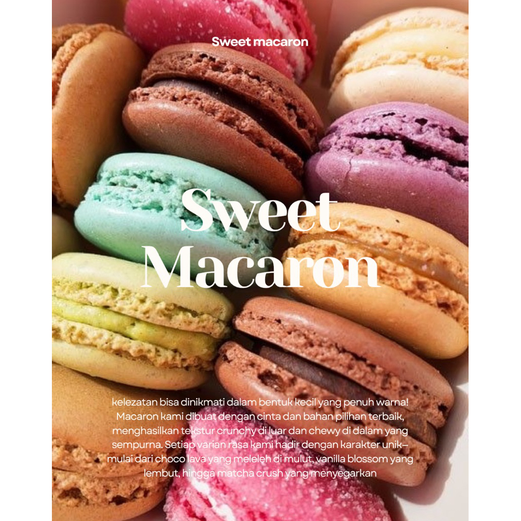

Macaron Premium Isi 6/12 - Kue Camilan Manis Kekinian / Hampers Ulang Tahun / Kue Lebaran