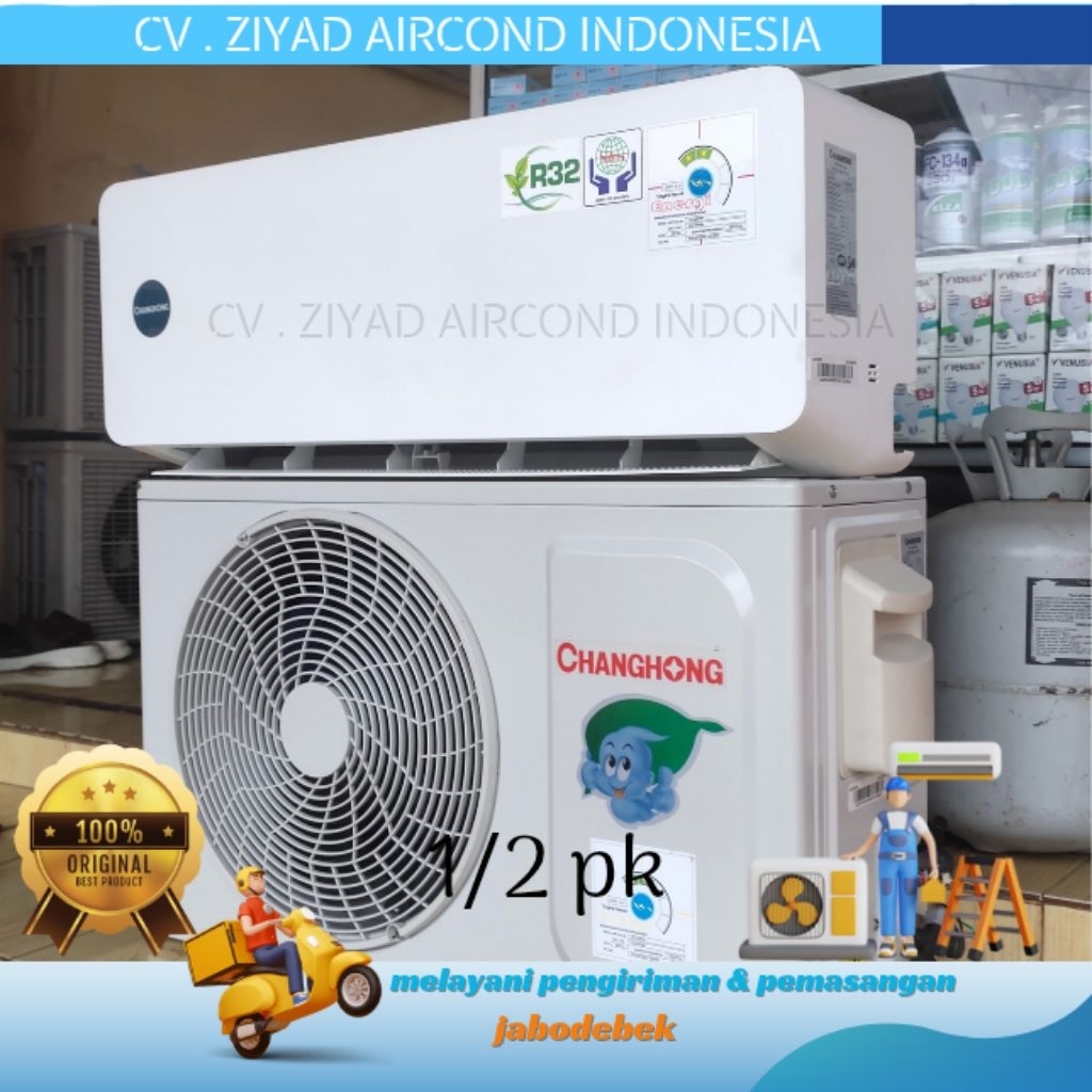 ac changhong 1/2pk unit only seken
