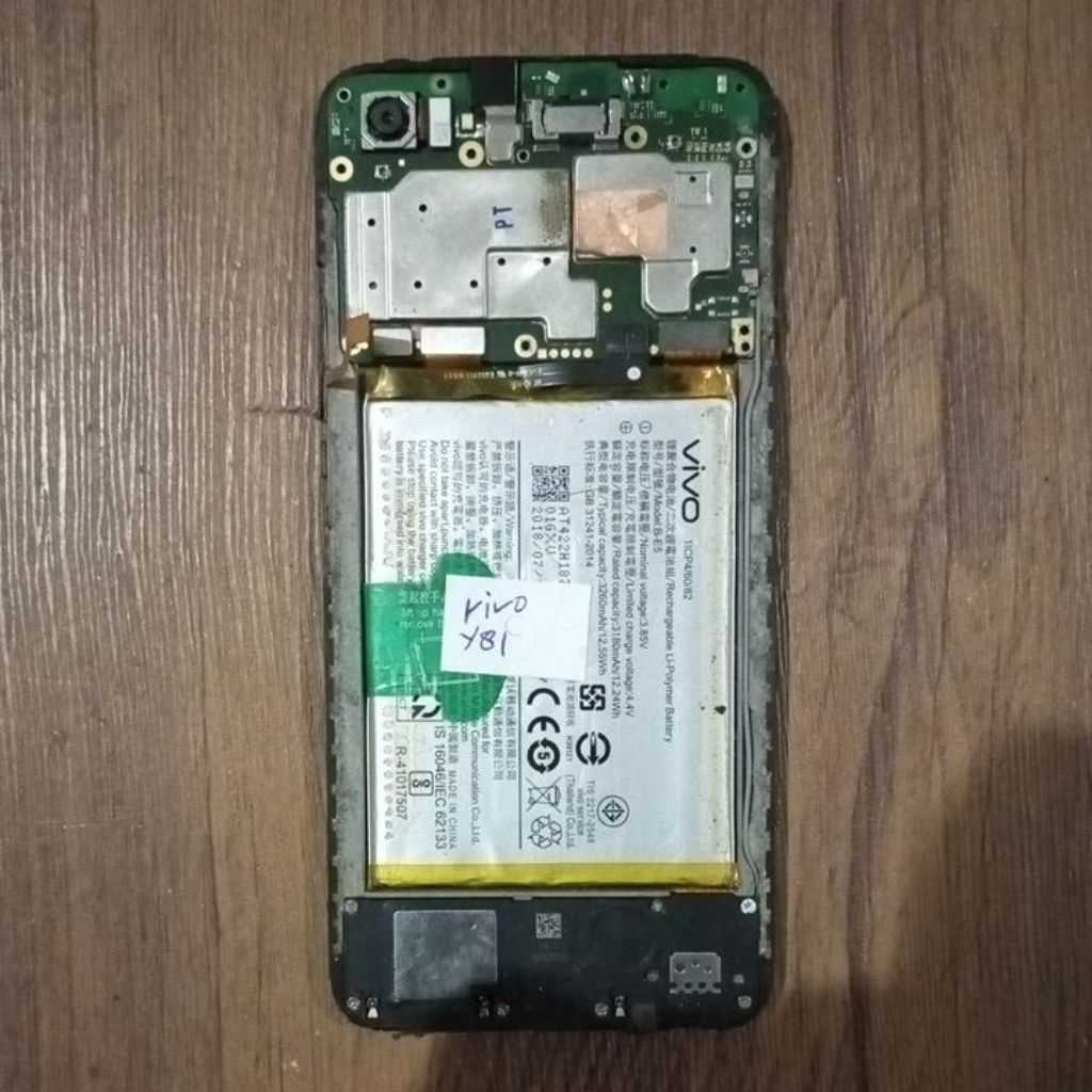 Mesin Vivo Y81 Hidup Normal Minus Lcd