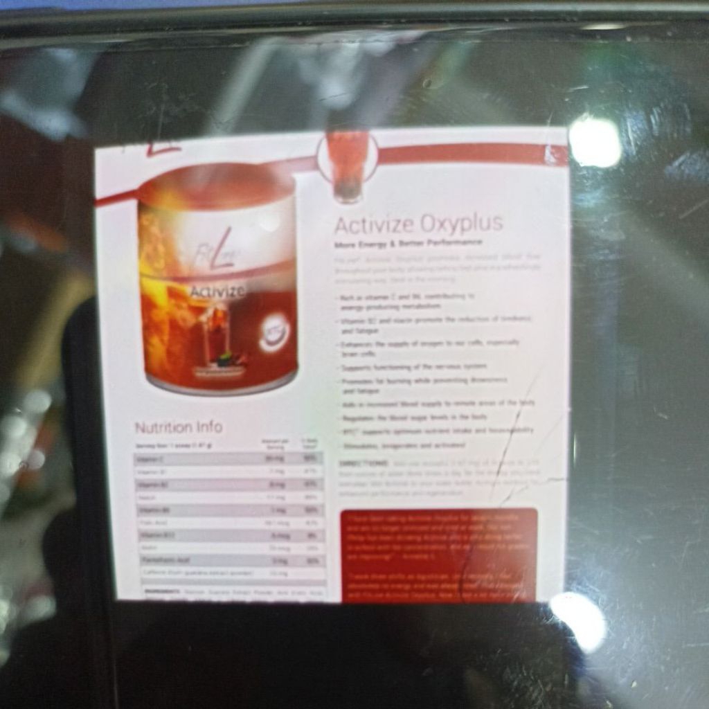 

Activize Oxyplus More Energy & Better Performance