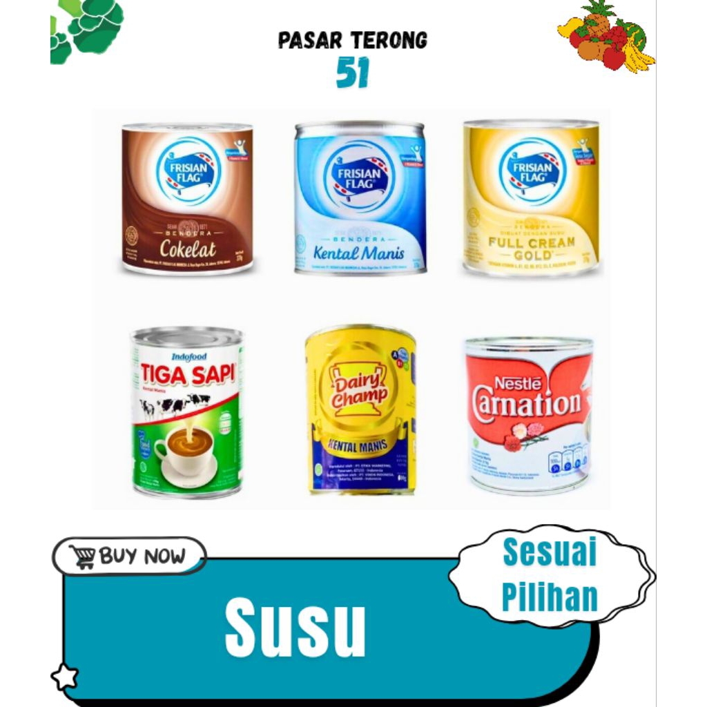 

Susu Kental Manis Makassar 490g