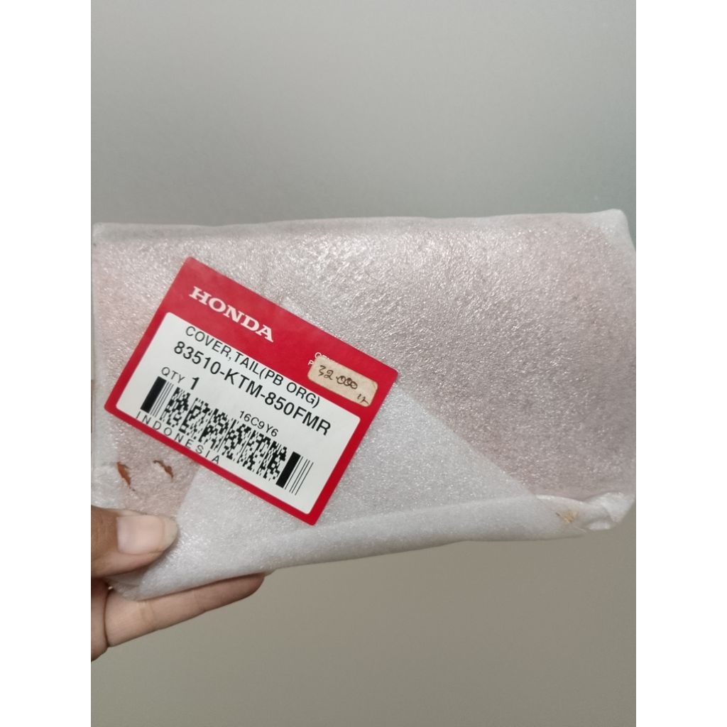 Cover Tail Orange Supra X 125 Injection 83510KTM850FMR