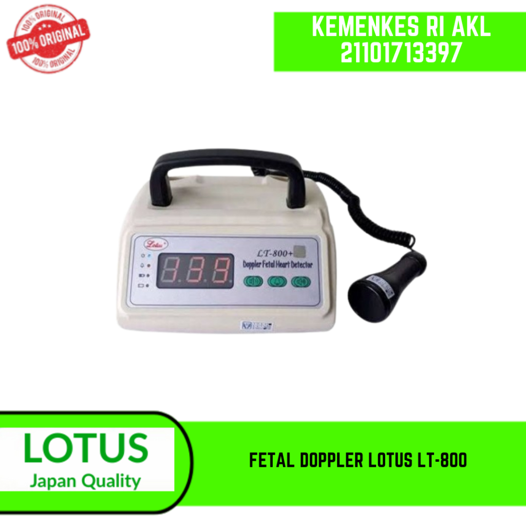 Fetal Doppler Lotus LT-800 Alat Deteksi Detak Jantung Bayi LT800