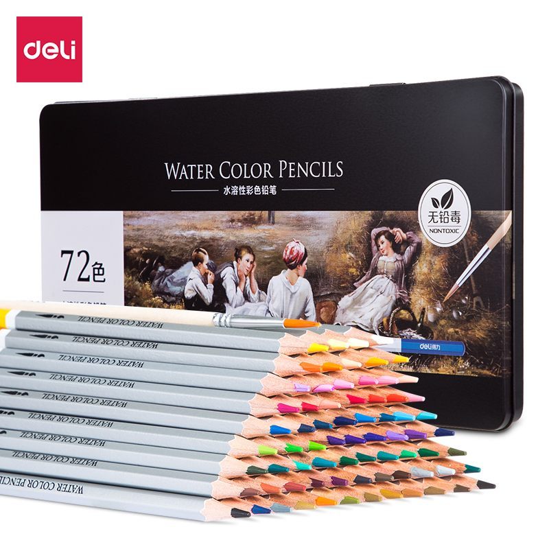 

Deli Pensil Warna 72 Warna 6524