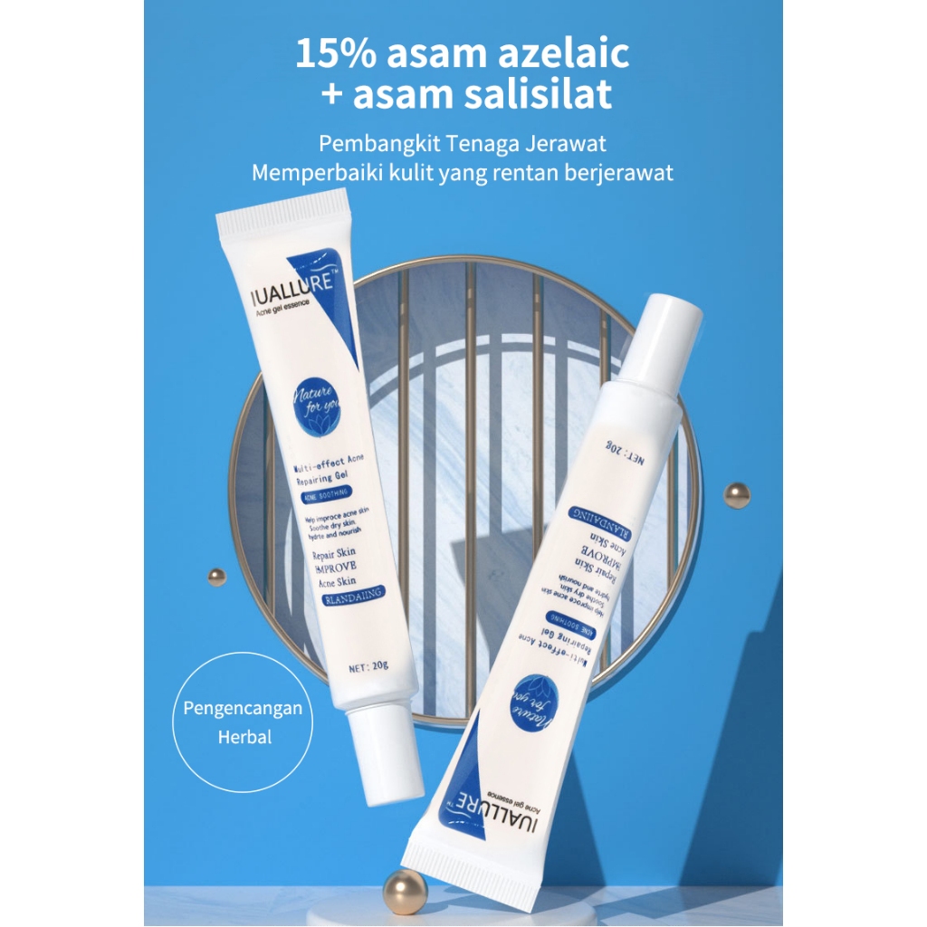 Acne gel acne cream salep jerawat penghilang bekas jerawat 20G  obat lubang jerawat Penghilang Bopen