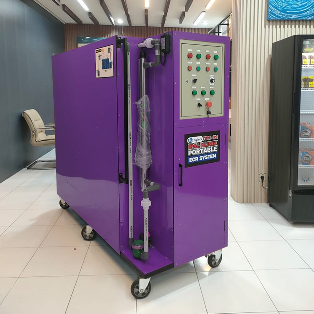 Perangkat IPAL (Instalasi Pengolahan Air Limbah) Portable type P2_Ungu